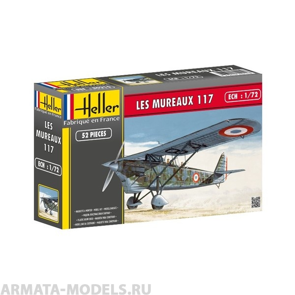80215 Самолёт LES MUREAUX 117  (1:72) Heller