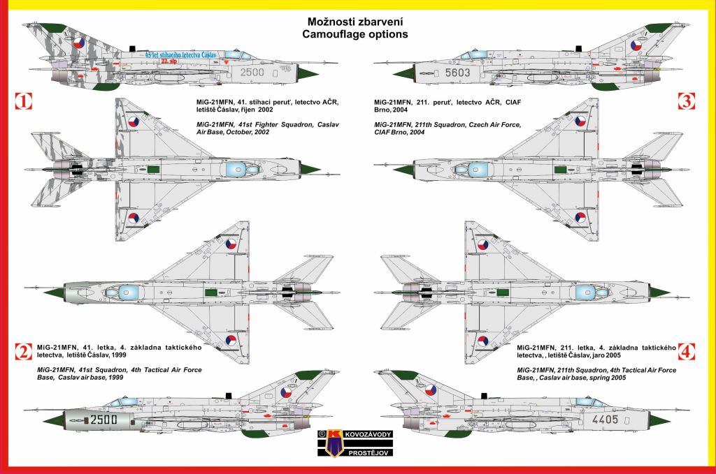 KPM0087  MiG-21 MFNCzAF KP Models
