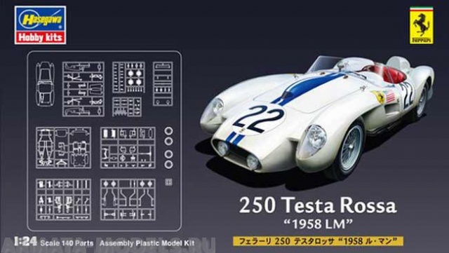 20242 Автомобиль Ferrari 250 1958 Hasegawa