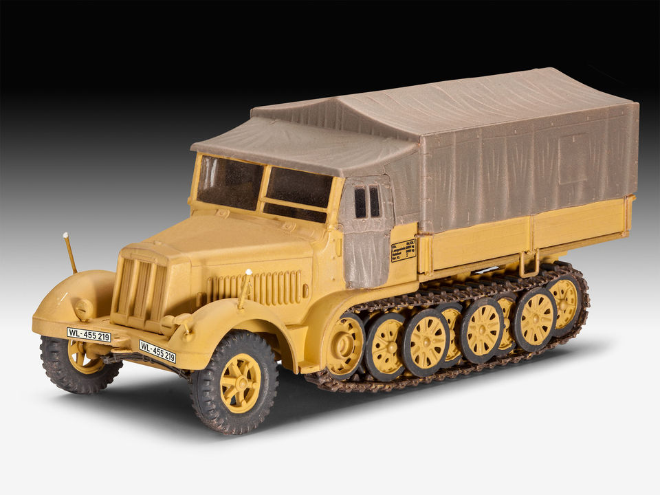 03263 Полугусеничный тягач Sd Kfz 7 Revell