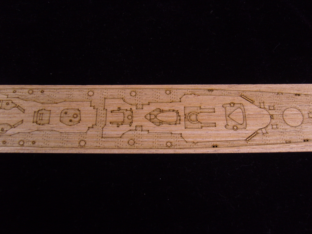 AW20033 Деревянная палуба для DKM Prinz Eugen 1945