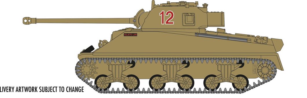 A02341 Сборная модель танка Sherman Firefly Airfix