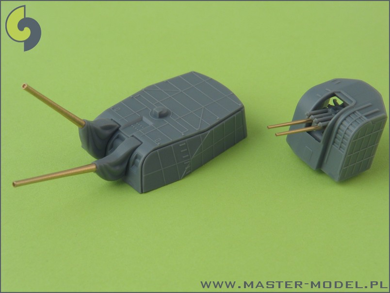 SM-350-030 Вооружение IJN Mogami (1942) - стволы 20см (6шт), 12,7см (8шт)