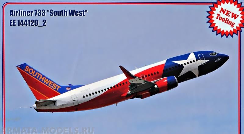 ЕЕ144129_2 Авиалайнер 737-300  SouthWest Восточный экспресс