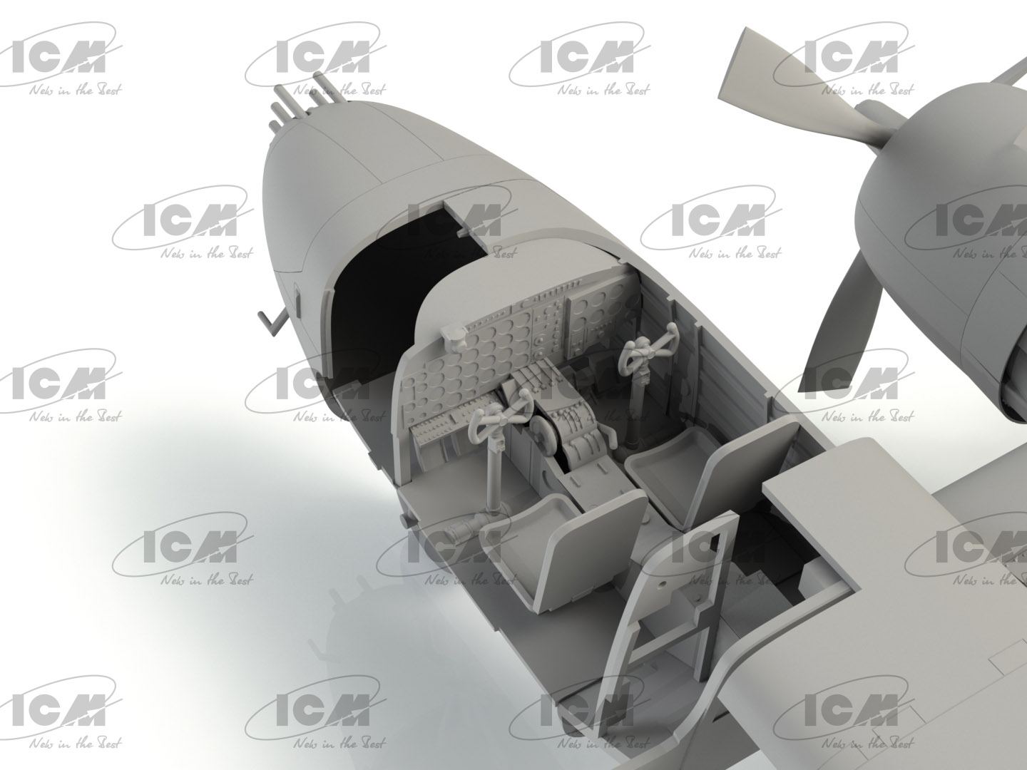 Самолет B-26K с американскими пилотами и техниками ICM