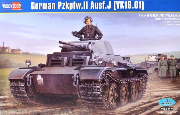 83803 Танк German Pzkpfw.II Ausf.J (VK1601) Hobby Boss
