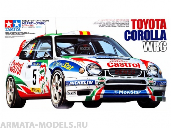 24209 Toyota Corolla WRC Tamiya