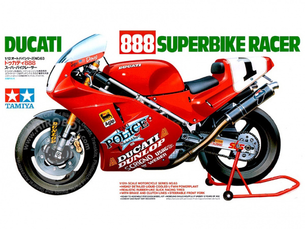 14063  Ducati 888 Superbike Tamiya