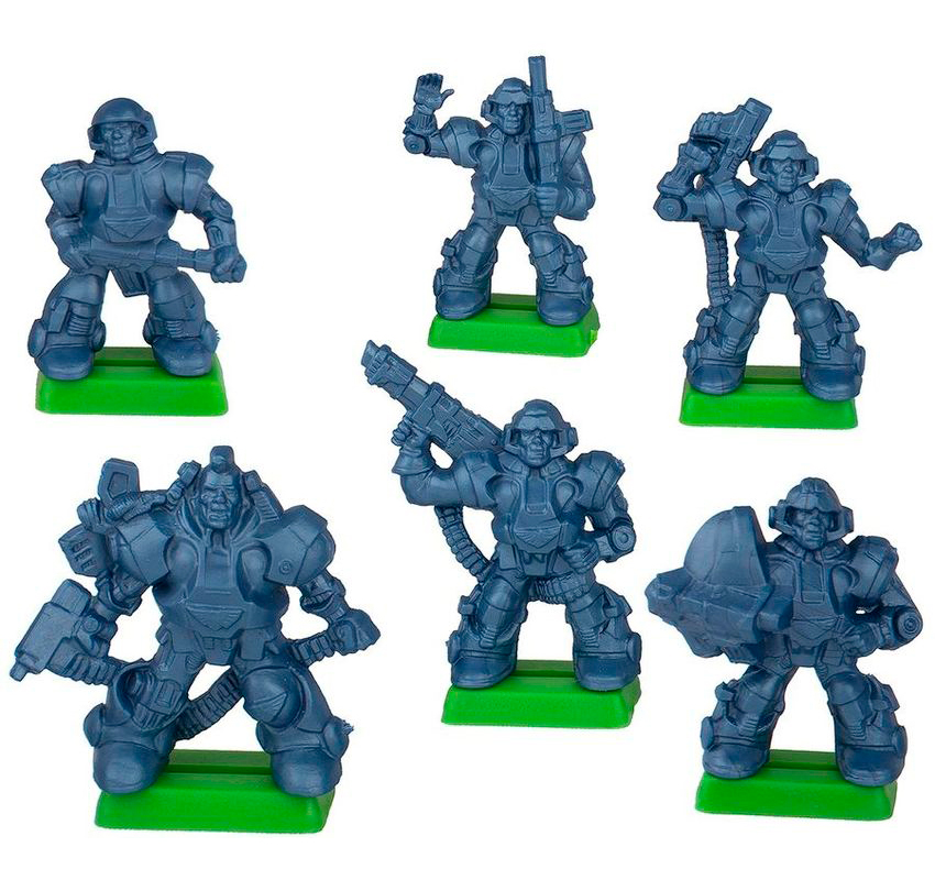 00828 Тяжелая Роботизир КиберПехота Сингл БП Технолог