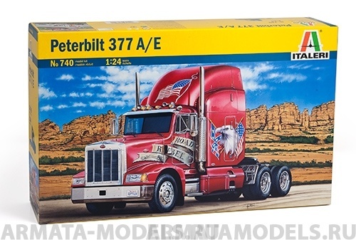740ИТ ГРУЗОВИК Classic PETERBILT 377 A/E Italeri