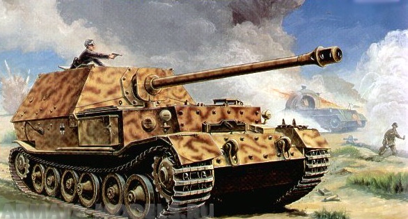 07205 Танк Фердинанд Trumpeter