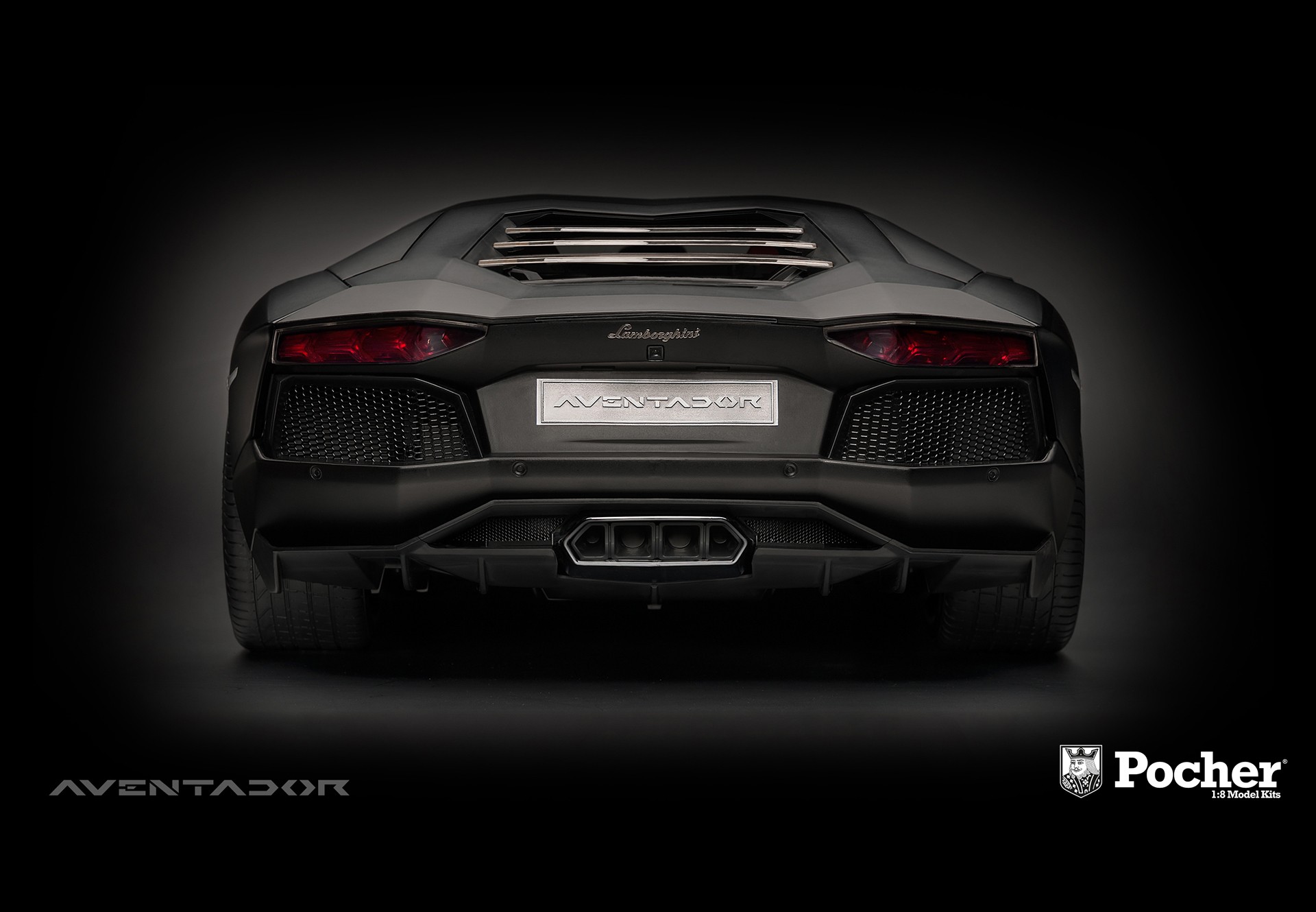 Lamborghini Aventador Nero Nemesis (Полуматовый черный)