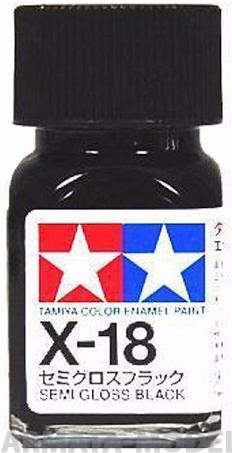 80018T Х-18 Semi Gloss Black