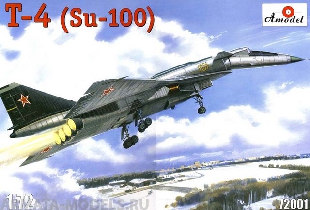 AM72001 T-4-100 - Strategic bomber Amodel