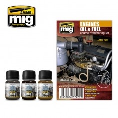 AMIG7402 Ammo Mig Набор для создания реалистичных эффектов ENGINES SET