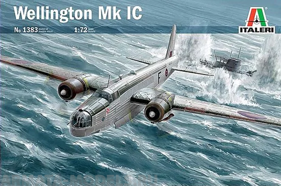 1383ИТ САМОЛЕТ WELLINGTON Mk IC Italeri