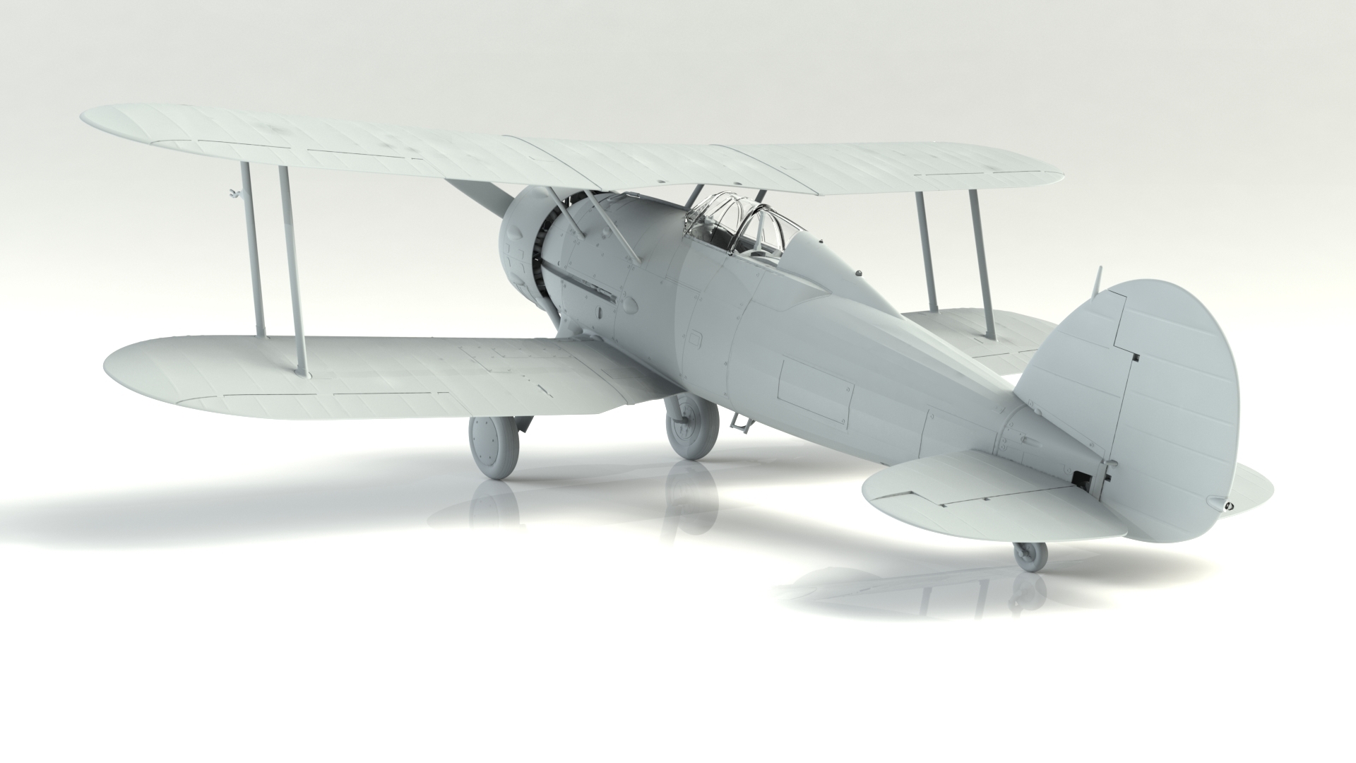 32040 Gloster Gladiator Mk.I, Британский истребитель IIМВ ICM