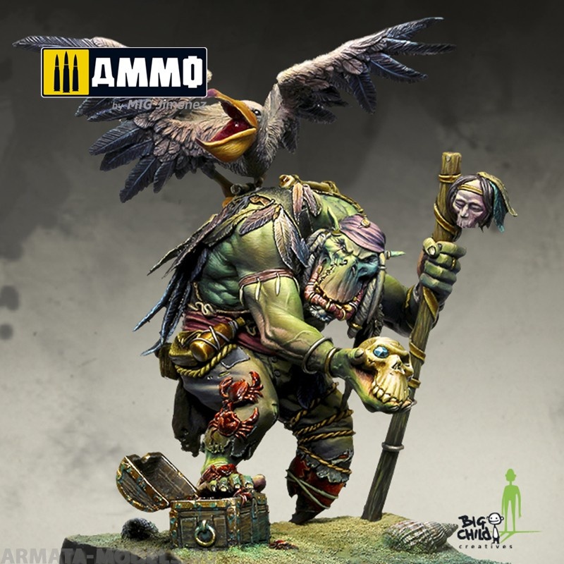 BCBS700010 Миниатюра Papa Jambo the Mighty Shaman BIG CHILD