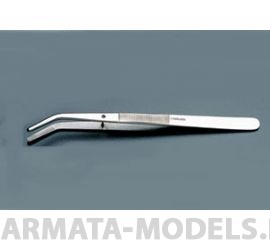 EX30410 Изогнутый пинцет 11 см