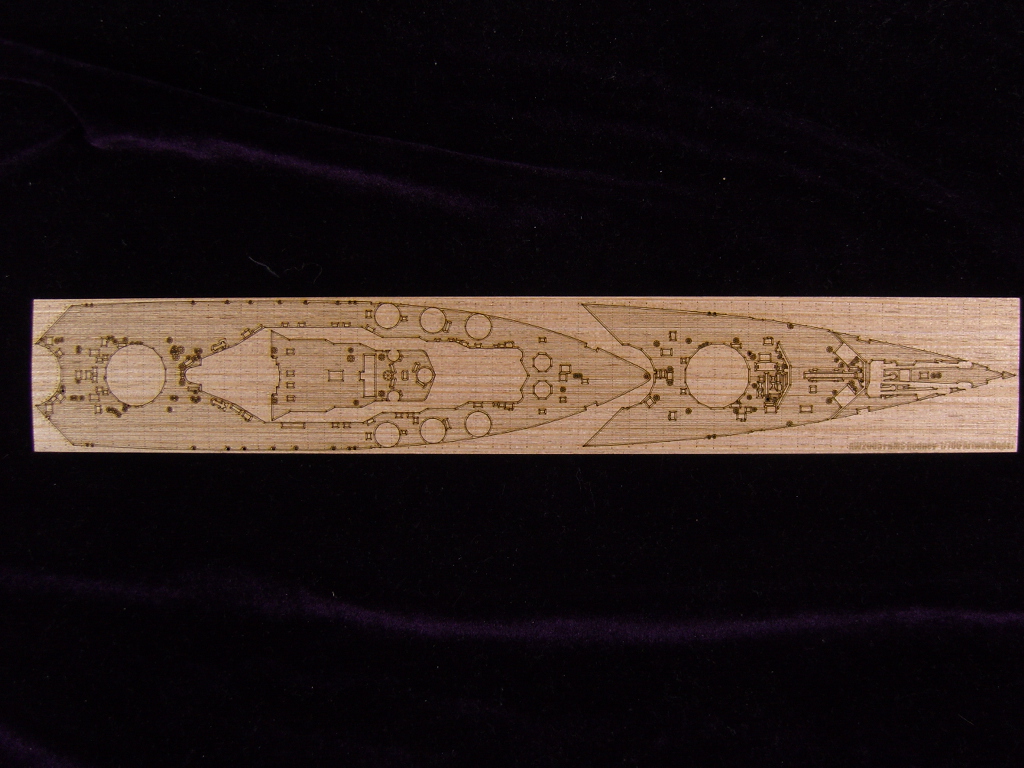 AW20051 Деревянная палуба для HMS Rodney