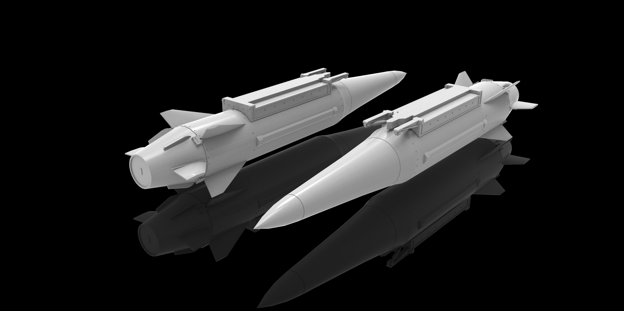 AM7218 Российский гиперзвуковой авиационный ракетный комплекс Х-47М2 Кинжал Arma Models