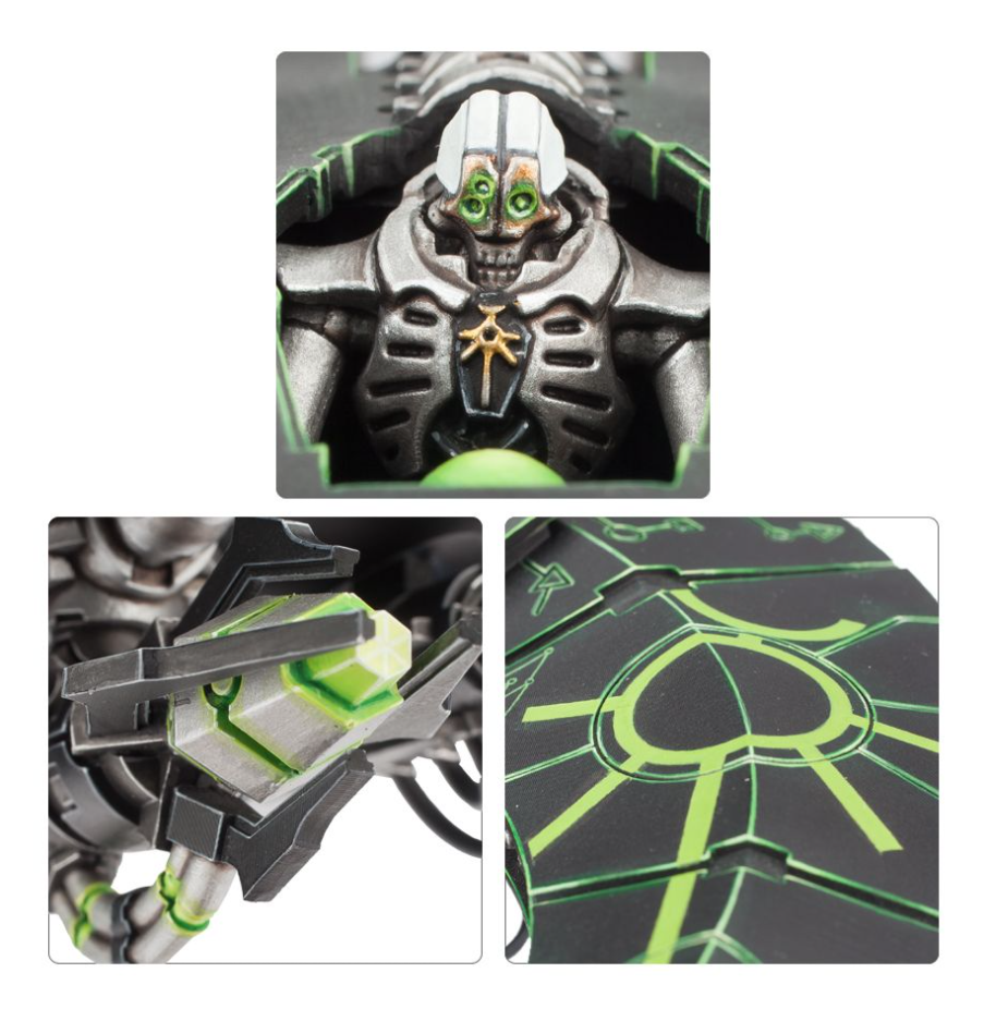 49-15GW Набор Некроны. Гибельная Коса (Necrons Doom Scythe)