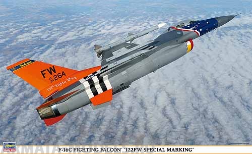 08193 Самолет F-16C 122FW Hasegawa
