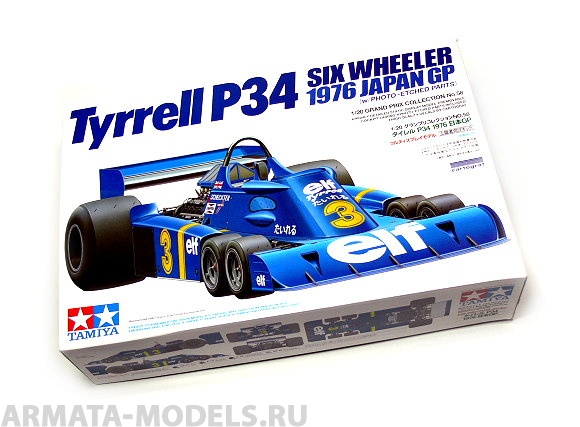 20058 Tyrrell P34 Six Wheeler - с фототравлением Tamiya