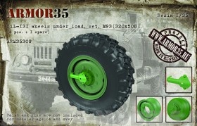 ARM35309 ЗиЛ-131 Набор колес под нагрузкой, М93 (6 штук+запасное)