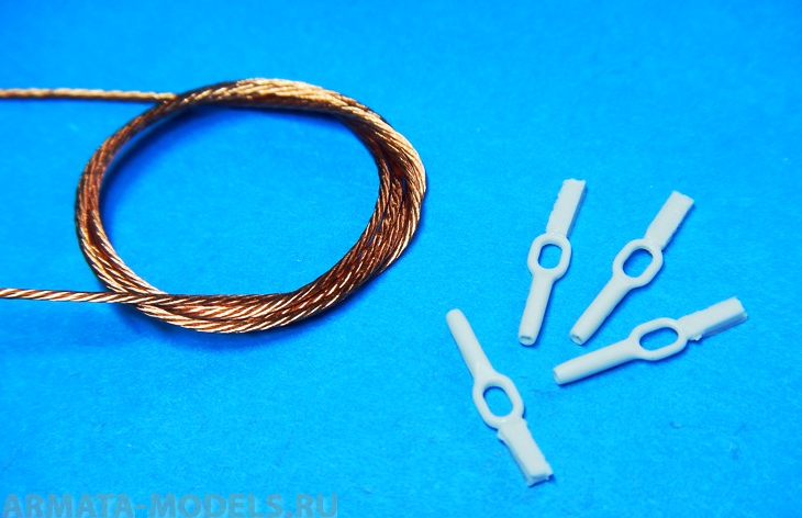 MG-0017 Буксировочный Трос США (Шерман, Чаффи, Першинг, М46 Паттон)