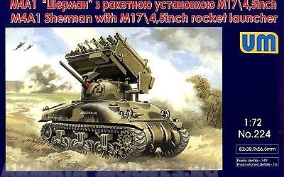 Tank M4A1 w/M17/4,5 inch rocket launcher UM