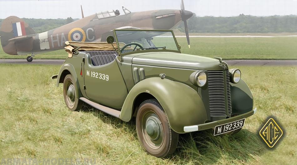 ACE72501 Британский штабной автомобиль Tourer 8HP ACE