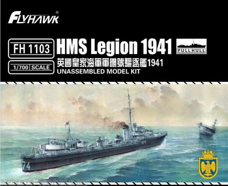 FH1103 HMS LEGION 1941 FlyHawk