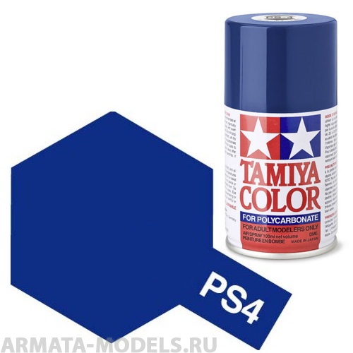 86004T Краска для поликарбоната PS-4 Blue