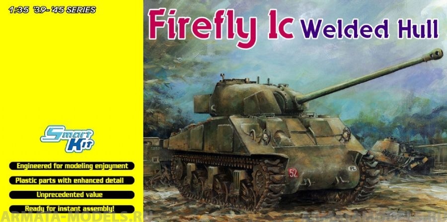 6568Д Танк Sherman FIREFLY Dragon