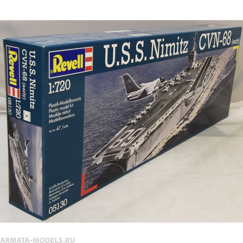 05130 Авианосец американский Нимиц CVN-68 Revell