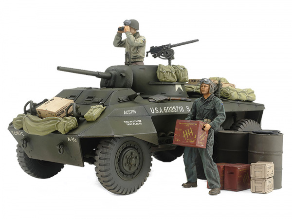 25196T 1/35 Амер. М8 GREYHOUND с доп.частями Tamiya