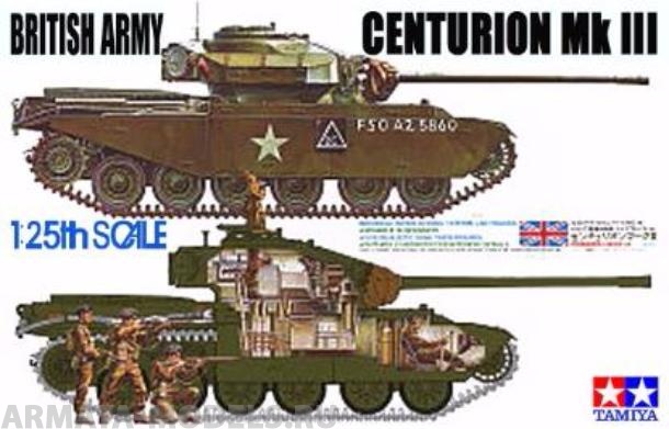 30614T Англ. танк Centurion Mk III  Tamiya