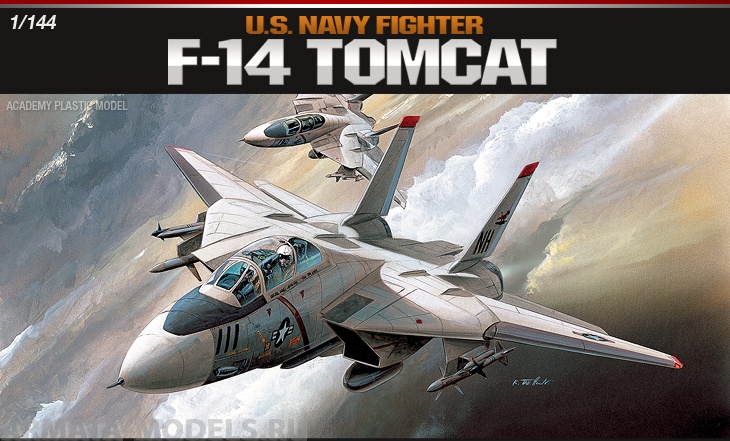 12608 Самолёт  F-14 Tomcat  Academy