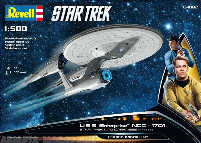 04882 Энтерпрайз NCC-1701 (фильм XII) Revell
