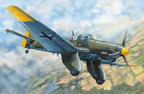 03213 Самолет  Ju-87A Stuka Trumpeter