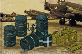 FB4020 WWII German Jerry Can & Fuel Drum