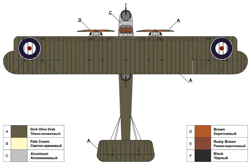 72034 Тяжелый бомбардировщик Вими ARK model