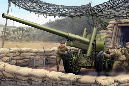 02316 122-мм пушка образца 1931/37 годов А-19 Trumpeter