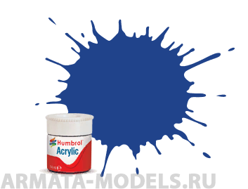AB0025EP Краска акриловая 25 Blue Matt - 14ml Acrylic Paint - Plus 30%