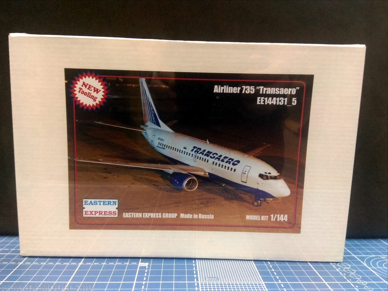 ЕЕ144131_5 Авиалайнер 737-500  Transaero Восточный экспресс