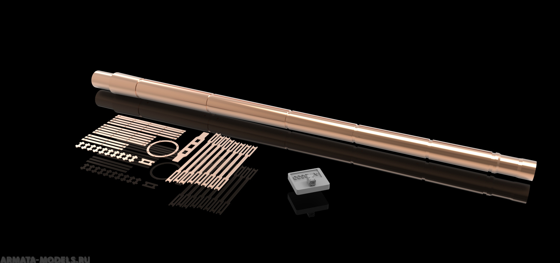 AM36701 Точеный ствол для Т-14 Армата