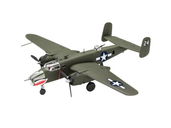 03650RE Американский бомбардировщик B-25 Mitchel easy-click system Revell
