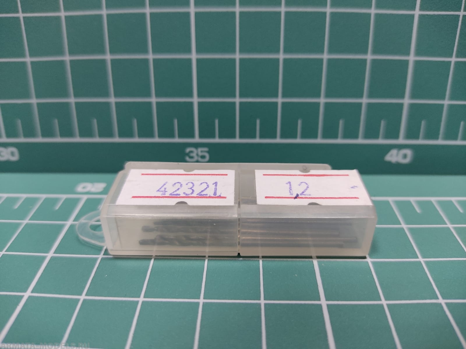 42321J Мини-сверло, диаметр  1,2 мм, HSS 4341, нет покрытия, 10 шт./уп.