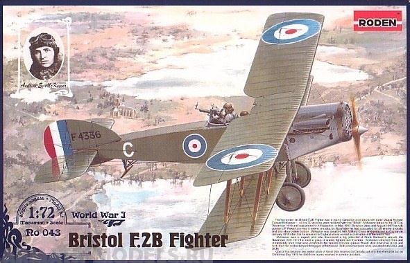 Rod043 Самолет BRISTOL F.2B FIGHTER Roden
